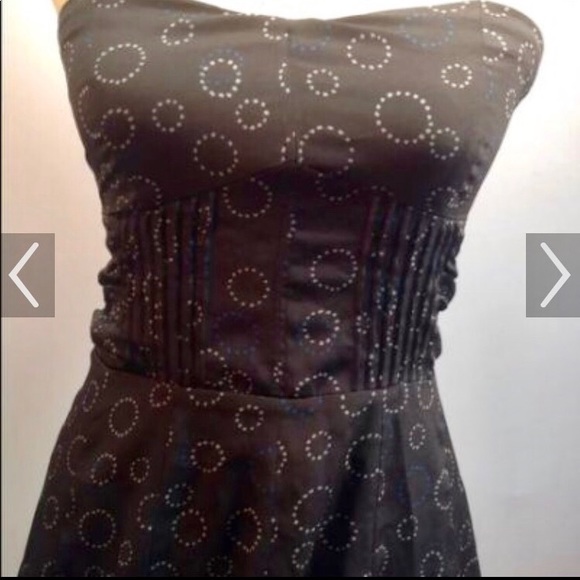 AEO Strapless Chiffon Dress - Picture 6 of 8